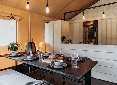 Pavillon glamping pour 5 personnes - 10