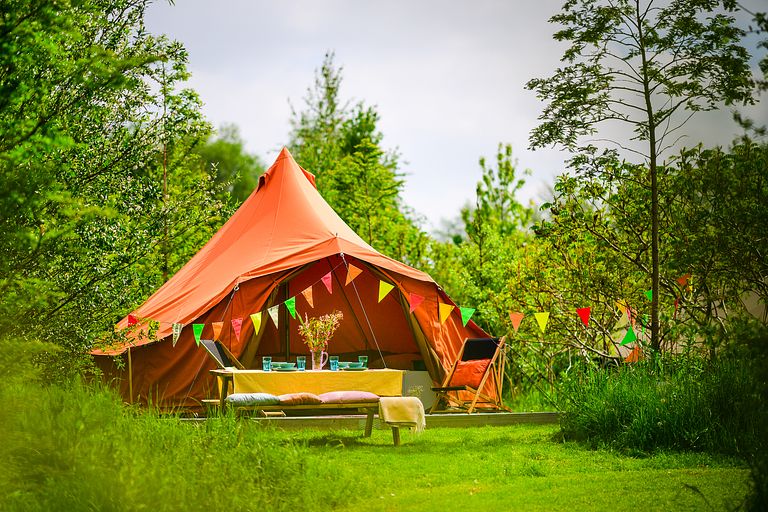 Stoere glampingtent - 2 tot 4 personen - 1