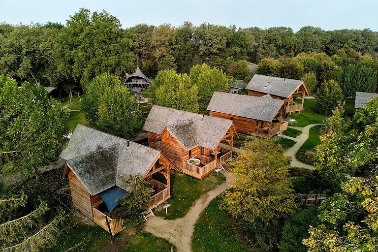 Einzigartiges Holzferienhaus mit Whirlpool (6p). - 1