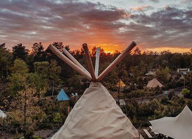 Tweepersoonstent op glamping op de Veluwe  - 40