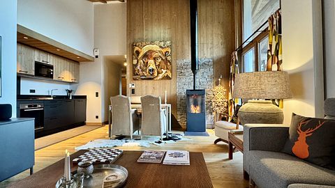 Luxuriöse Suite im Penthouse in der Nähe des Mont-Blanc - 4