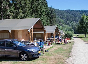 Tente glamping en forêt pour 5 personnes - 15