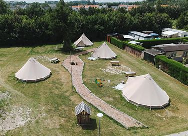 Glamping tipi tent by the sea - 1