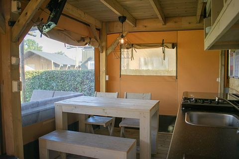 Luxe safaritent (4p) op veelzijdige camping - 5