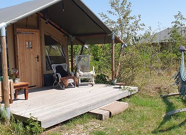 Glamping-Zelt mit Whirlpool und toller Aussicht - 7