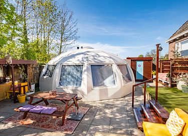 Iglo met privé sauna, buitendouche en tuin - 3