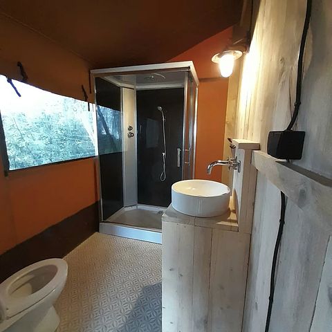 Glampingtent op boerencamping - 3