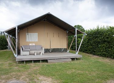 Safaritent (6p) met badkamer en keuken - 12