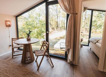 Luxe cabin op de top van een heuvel - 18
