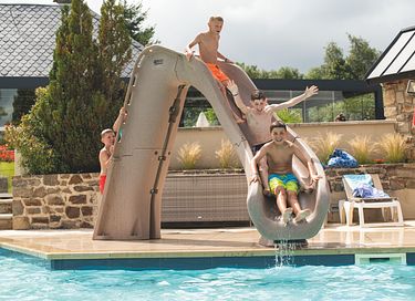 Luxe safaritent met sanitair voor 6 personen - 40