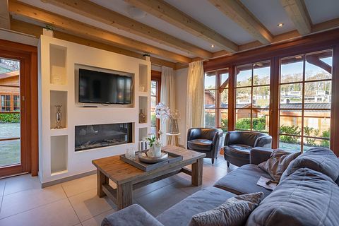 Chalet met sauna op een leuk vakantiepark - 3