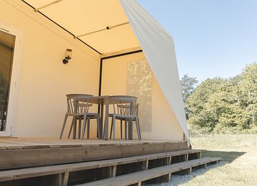 Comfortabele tentlodge met eigen sanitair - 2