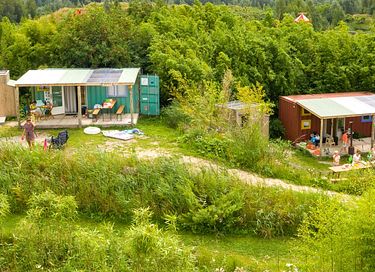 Seecontainer mit Sanitäranlagen in Flevoland - 2