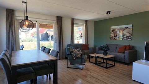 Holiday home with a covered porch in Zeeland - 3