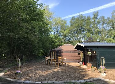 Knusse yurt vlakbij Drents natuurgebied - 2