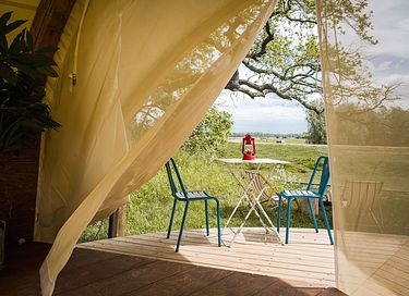 Unik glamping ved et historisk fort - 7