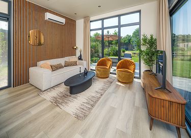 Chalet pour 6p avec bain à remous et sauna - 6