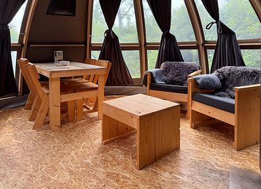 Luxury panoramic tent for 4 people on the coast - 2