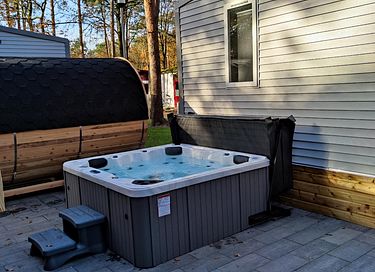 Nuitée en forêt avec sauna et jacuzzi - 7