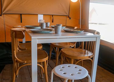 Tente de luxe (5p) sur Ameland - 4