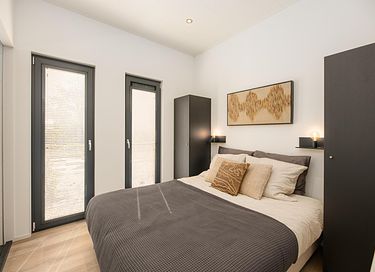 Lodge de luxe, salon et cheminée ext. - 10