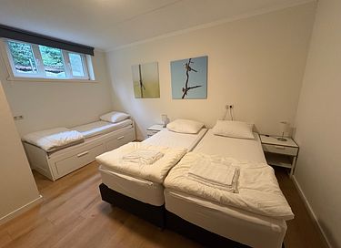 Finse bungalow met sauna & hottub in het bos - 11