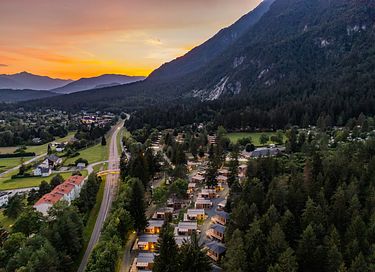 Panoramalodge met uitzicht op de bergen  - 28