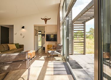 Nature lodge for 4 persons with sauna - 5