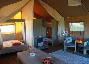 Tente safari de luxe avec vue imprenable - 6