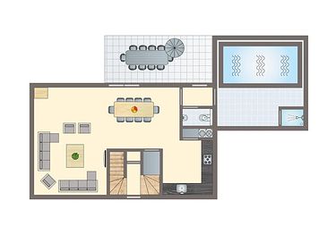 Luxe vakantiehuis (10p) met privé zwembad - 13