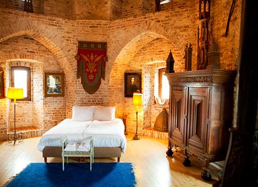 Mittelalterliches Turmzimmer in einer Burg - 3