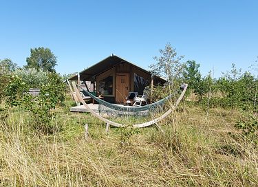 Glamping-Zelt mit Whirlpool und toller Aussicht - 13