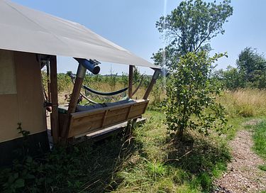 Glamping-Zelt mit Whirlpool und toller Aussicht - 10