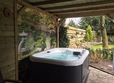 Overnachting met privé jacuzzi en sauna - 1