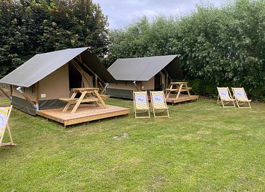 Glamping op loopafstand van zee en strand - 3