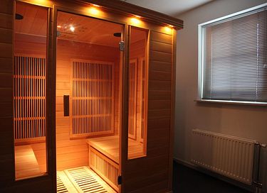 Logement de vacances dans un parc de vacances avec sauna privé - 4