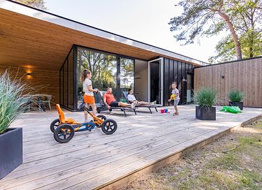 Luxe bos cottage voor vakantie in Limburg - 14