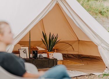 Stijlvolle glamping in Bell Tent - 3