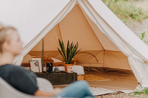 Stijlvolle glamping in Bell Tent - 3