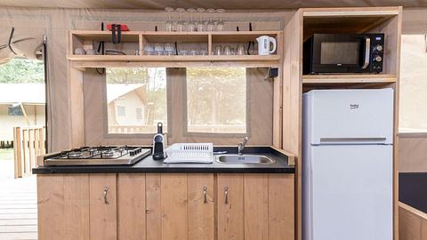 Komplettes Glampingzelt in den Ardennen - 3