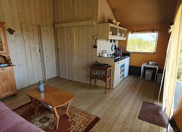 Glamping met privé hottub - 13