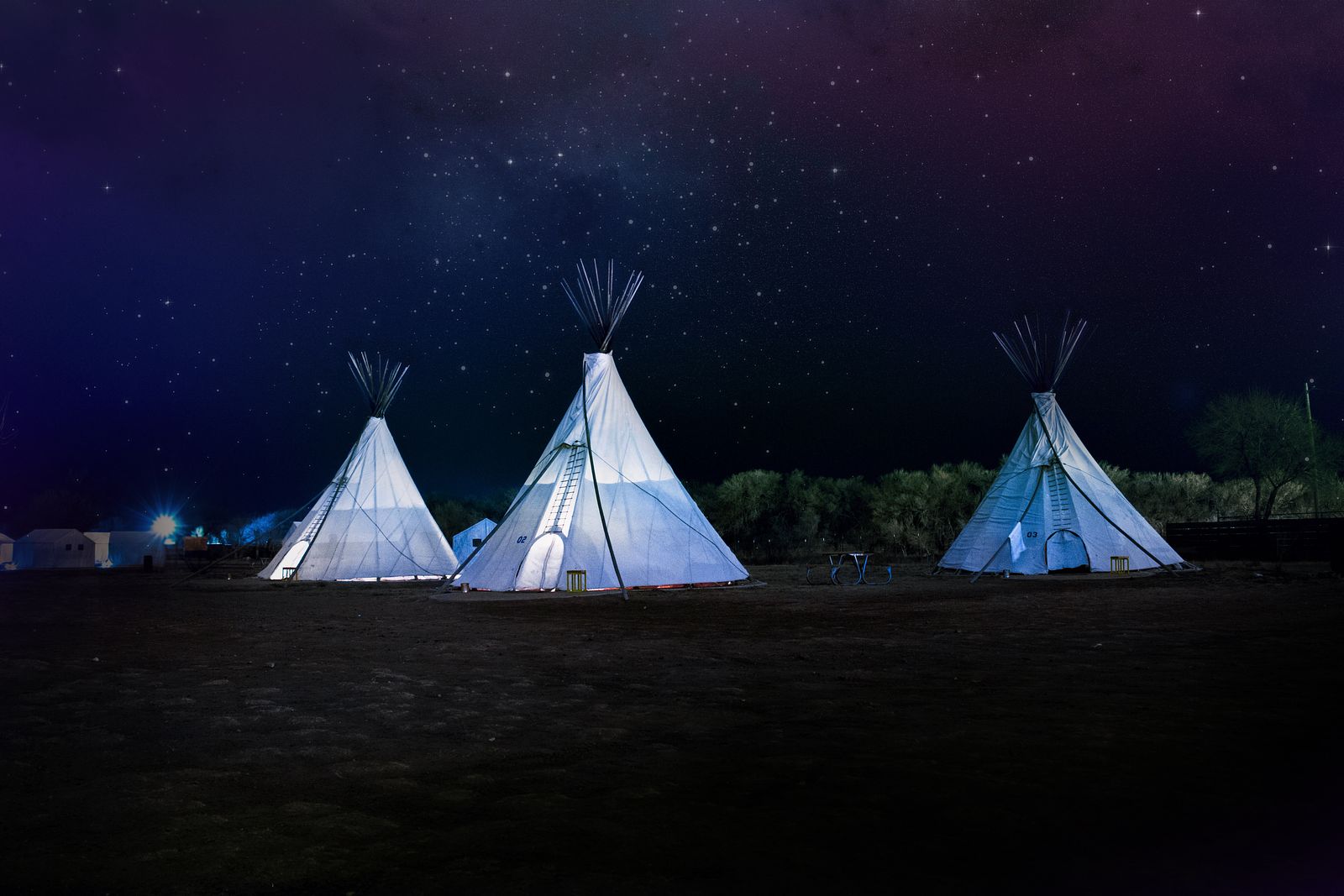 5 bijzondere tipi's om te overnachten