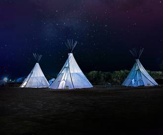 5 tepee davvero speciali dove passare la notte