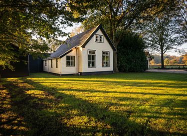 Idyllic forest cabin in southeastern Friesland