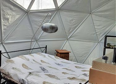 5 persoons Geodome tent lastminute aktie! - 3