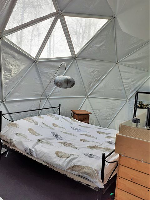 5 persoons Geodome tent lastminute aktie! - 3
