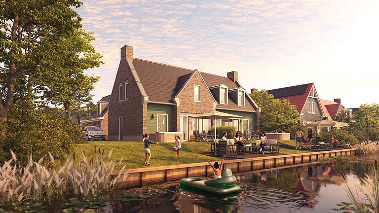 Luxury house on the water with private wellness - 1