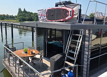 Luxury houseboat in the beautiful city of Stralsund - 26