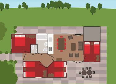 Spacious bungalow in the Veluwe for 8 people - 14