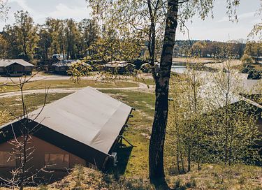 Glamping-hytte med privat spabad - 26
